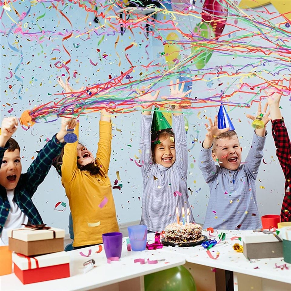 Hand Throw Streamer For Birthday Wedding Party Celebrations